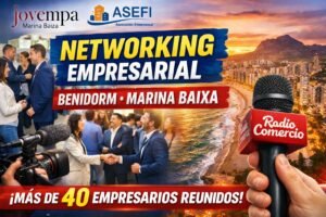 Más de 40 empresarios de la Marina Baixa se reúnen en una jornada de networking para impulsar nuevas colaboraciones